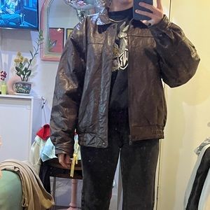 Vintage leather jacket